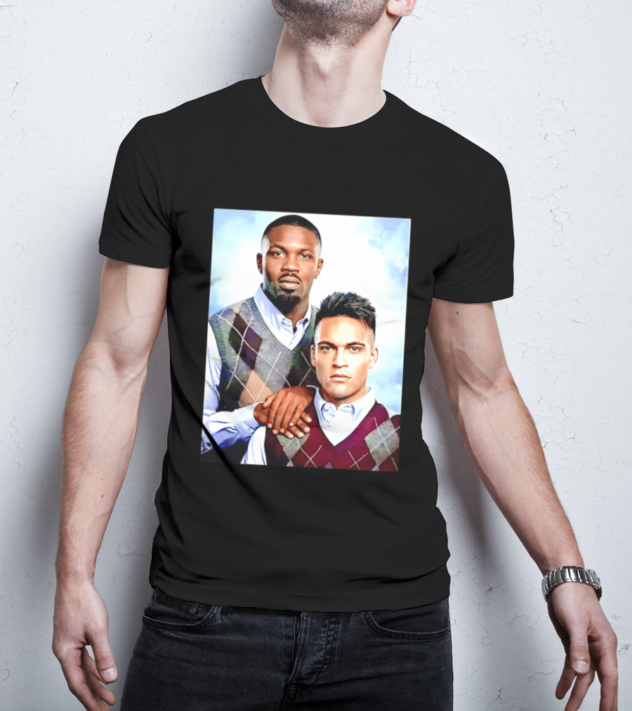 Marcus Thuram Lautaro Martinez Step Brothers Inter Milan T-Shirt