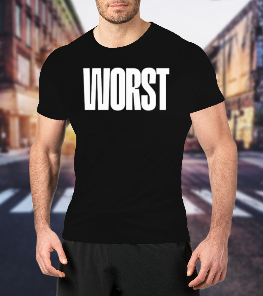 Mercha Worst Wht T-Shirt