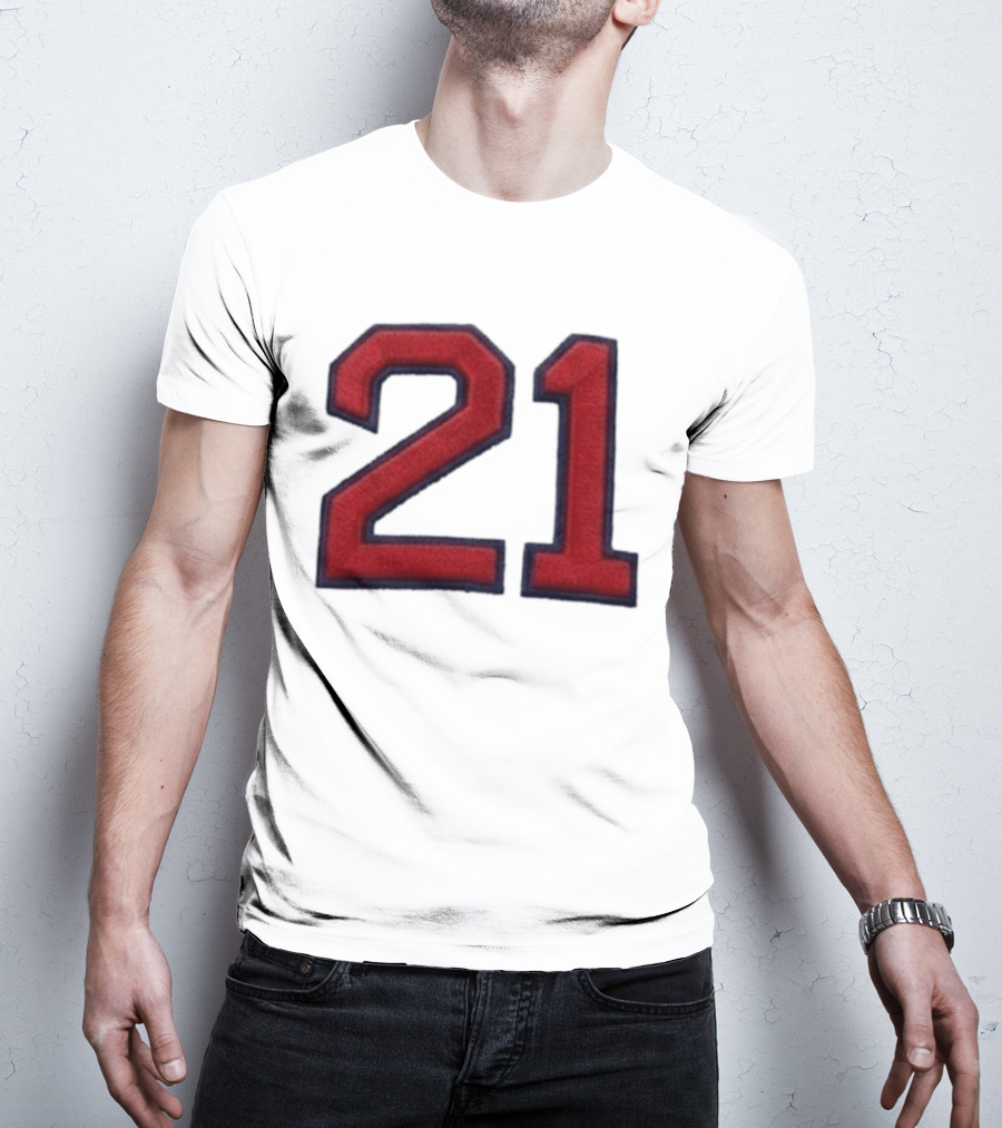 2026 Roger Clemens Boston No. 21 Hat Red 21 Embroidery T-Shirt
