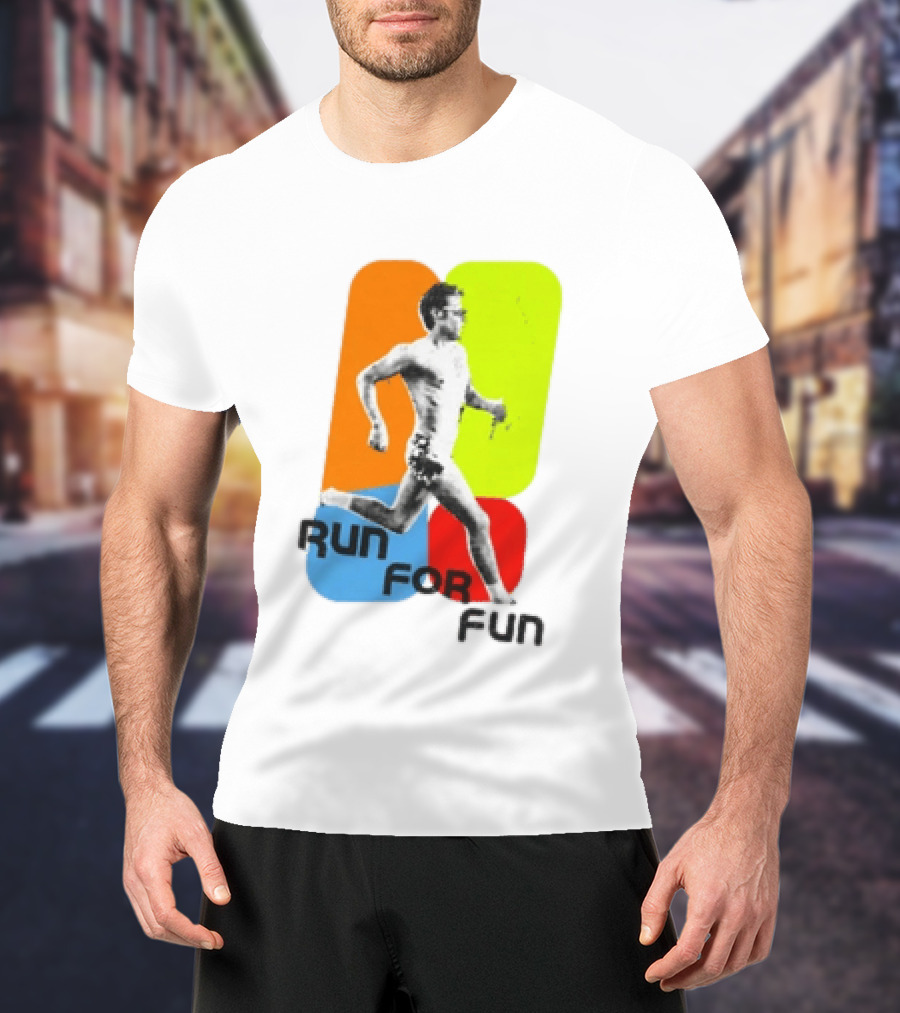 Run For Fun Harry Styles Colorful Running T-Shirt