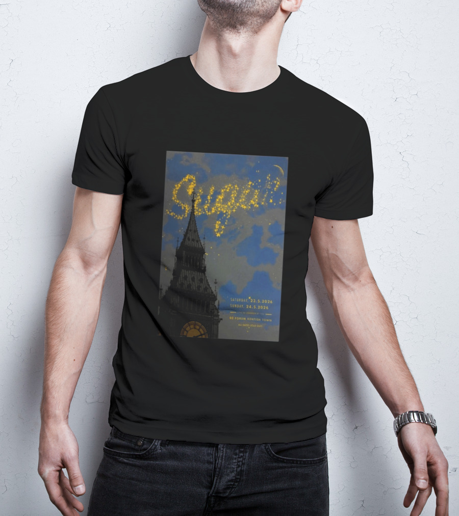 SUGAR Love You Even Still Tour 2026 Bob Mould London O2 Forum Kentish Town T-Shirt