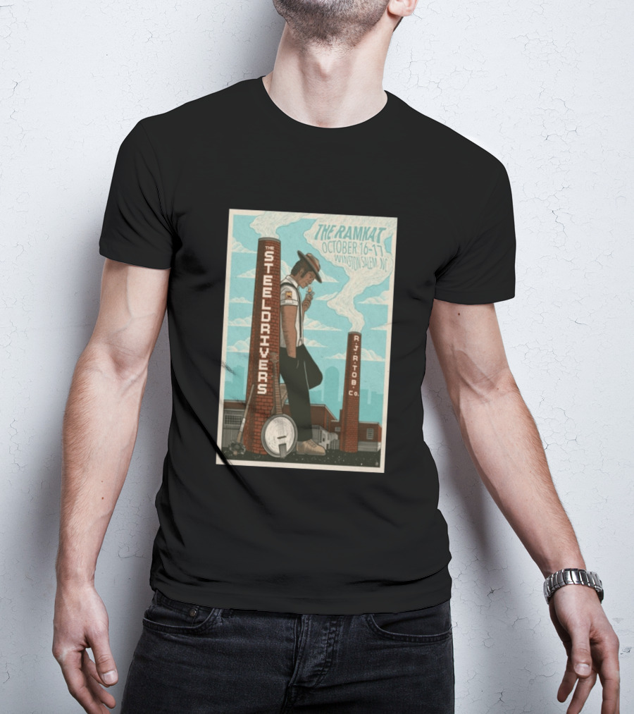 The SteelDrivers Concert The Ramkat Winston Salem October 16 17 2026 T-Shirt