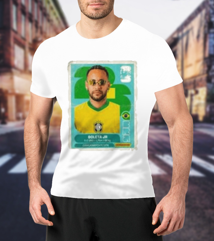 Boleta Jr 2023 Caracas Esporte Público Brasileira T-Shirt