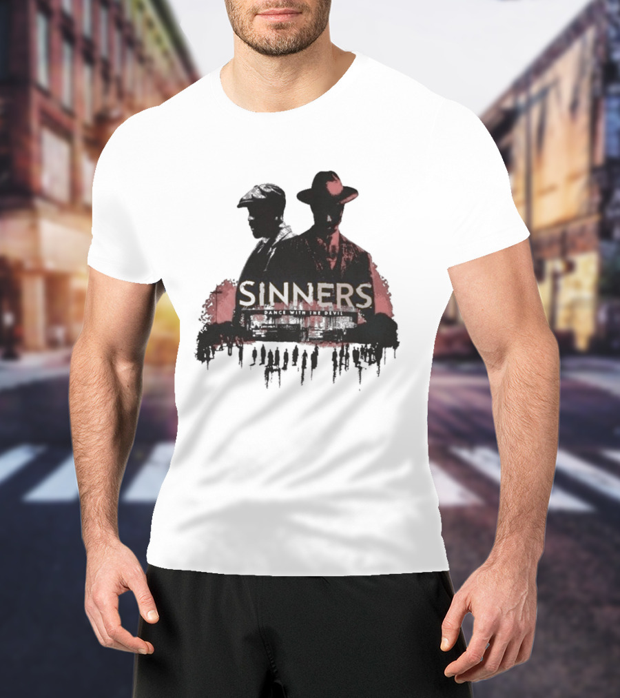 Halloween Horror Nights 2026 Sinners Mysterious Duo In Shadowy Red T-Shirt