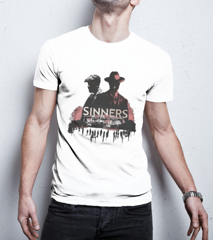 Halloween Horror Nights 2026 Sinners Mysterious Duo In Shadowy Red T-Shirt