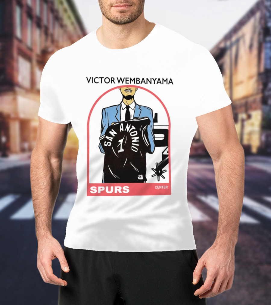 Victor Wembanyama San Antonio Spurs Number 1 T-Shirt