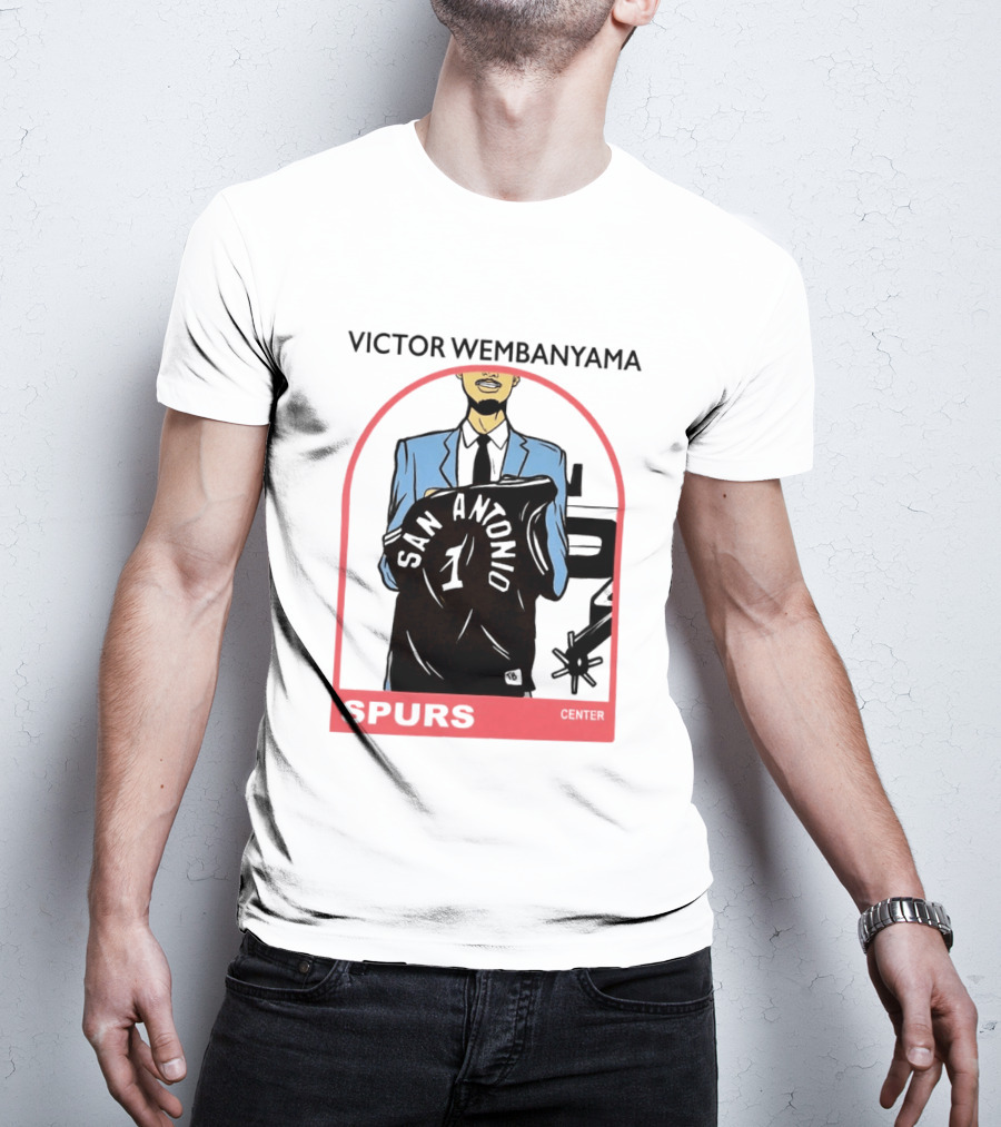 Victor Wembanyama San Antonio Spurs Number 1 T-Shirt