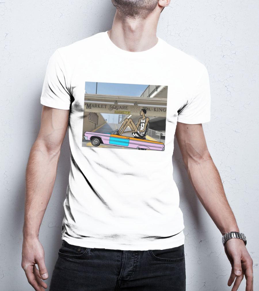 Victor Wembanyama Cruisin' Market Square Spurs 1 T-Shirt