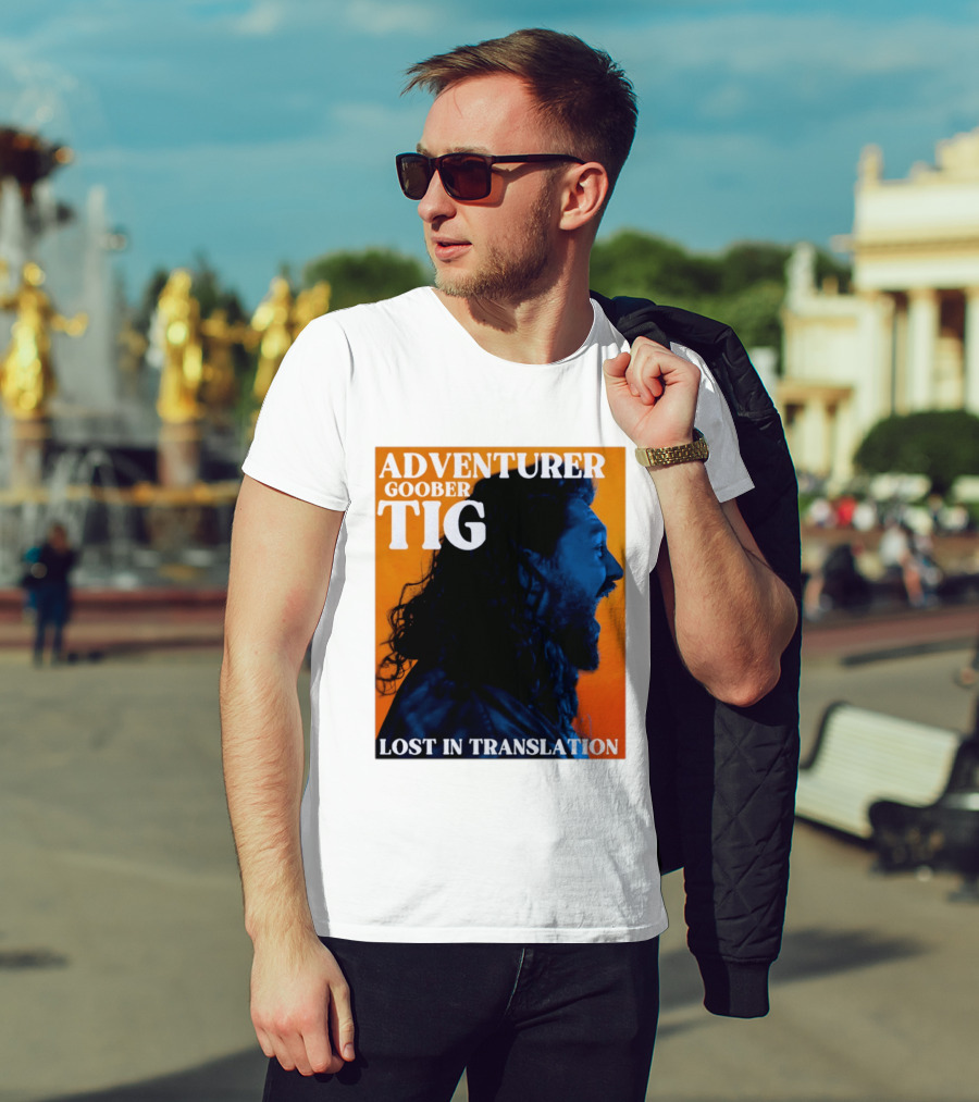 Adventurer Goober Tig Lost In Translation Vibrant Profile T-Shirt