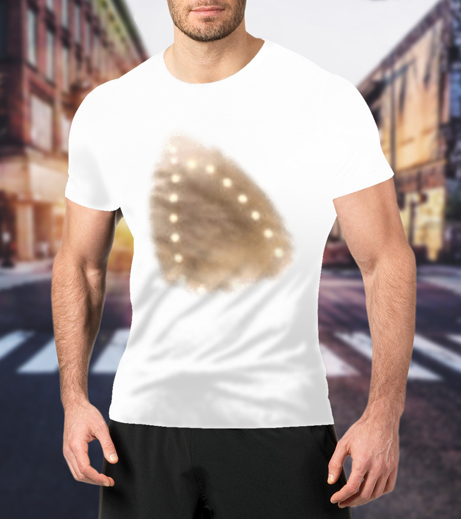Peep Szczesny Iron Burnt Circle Light Shell T-Shirt