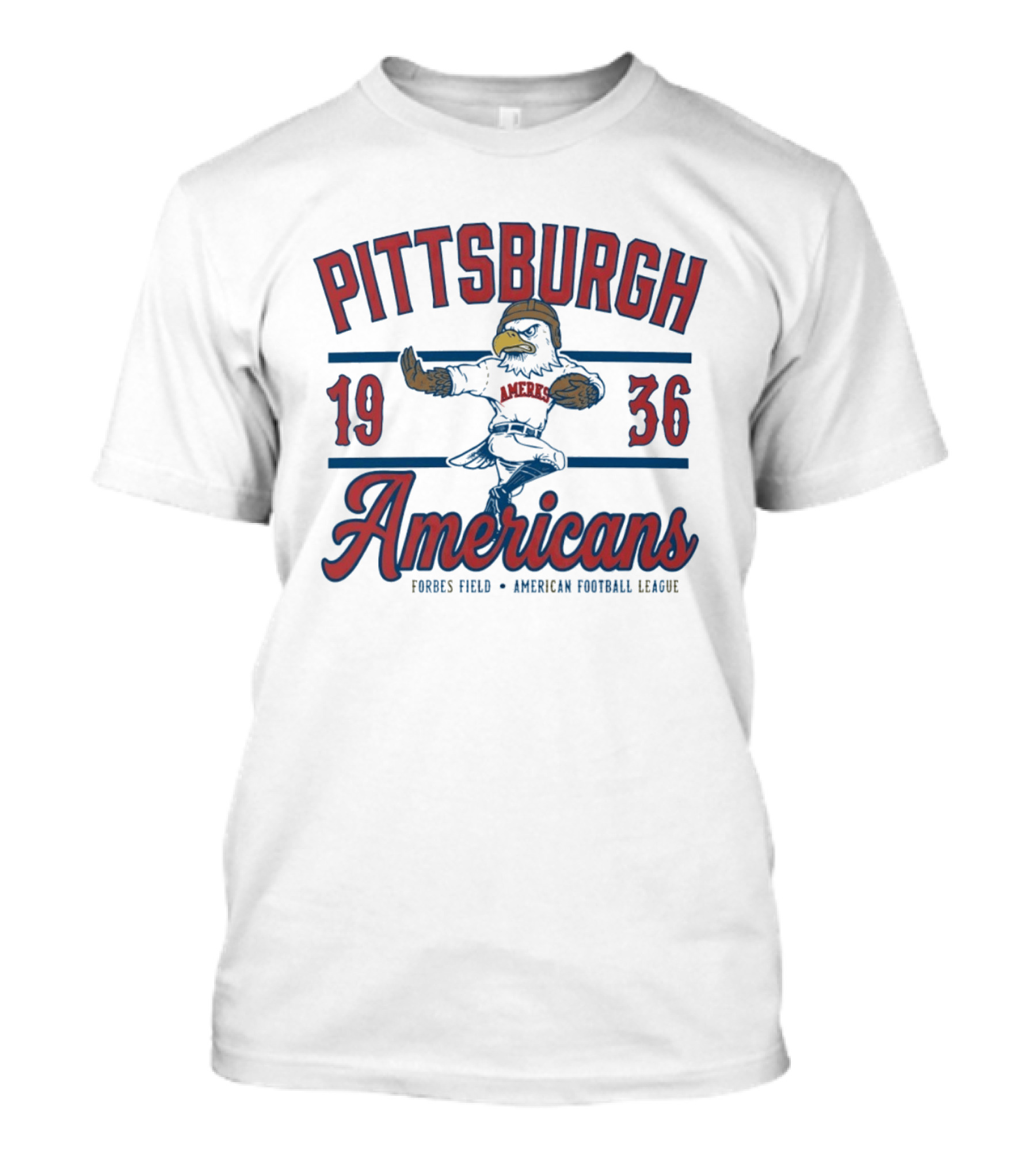 Pittsburgh Americans 1936 Forbes Field American Football League T-Shirt