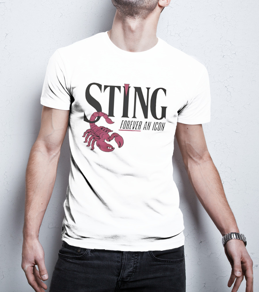 STING Forever An Icon Scorpion T-Shirt