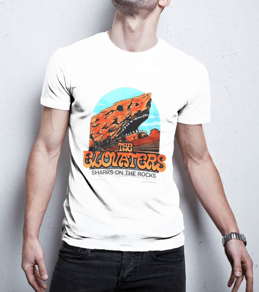 The Elovaters Sharks On The Rocks Red Rocks Amphitheatre Morrison Co May 2026 T-Shirt