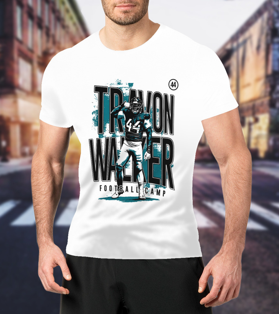 Travon Walker 44 Jacksonville Football Camp T-Shirt