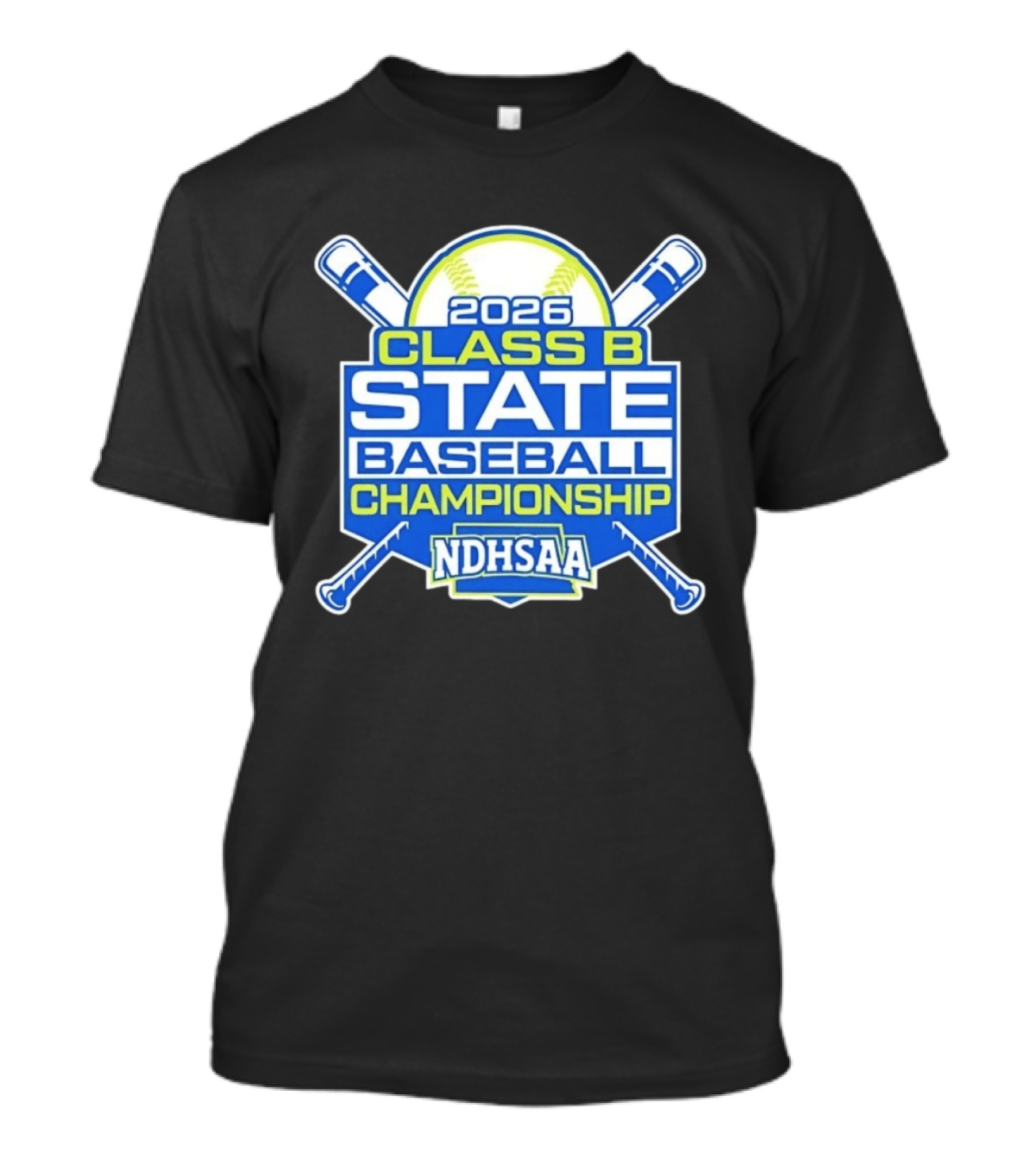 2026 NDHSAA Class B State Baseball Championship Merchandise T-Shirt