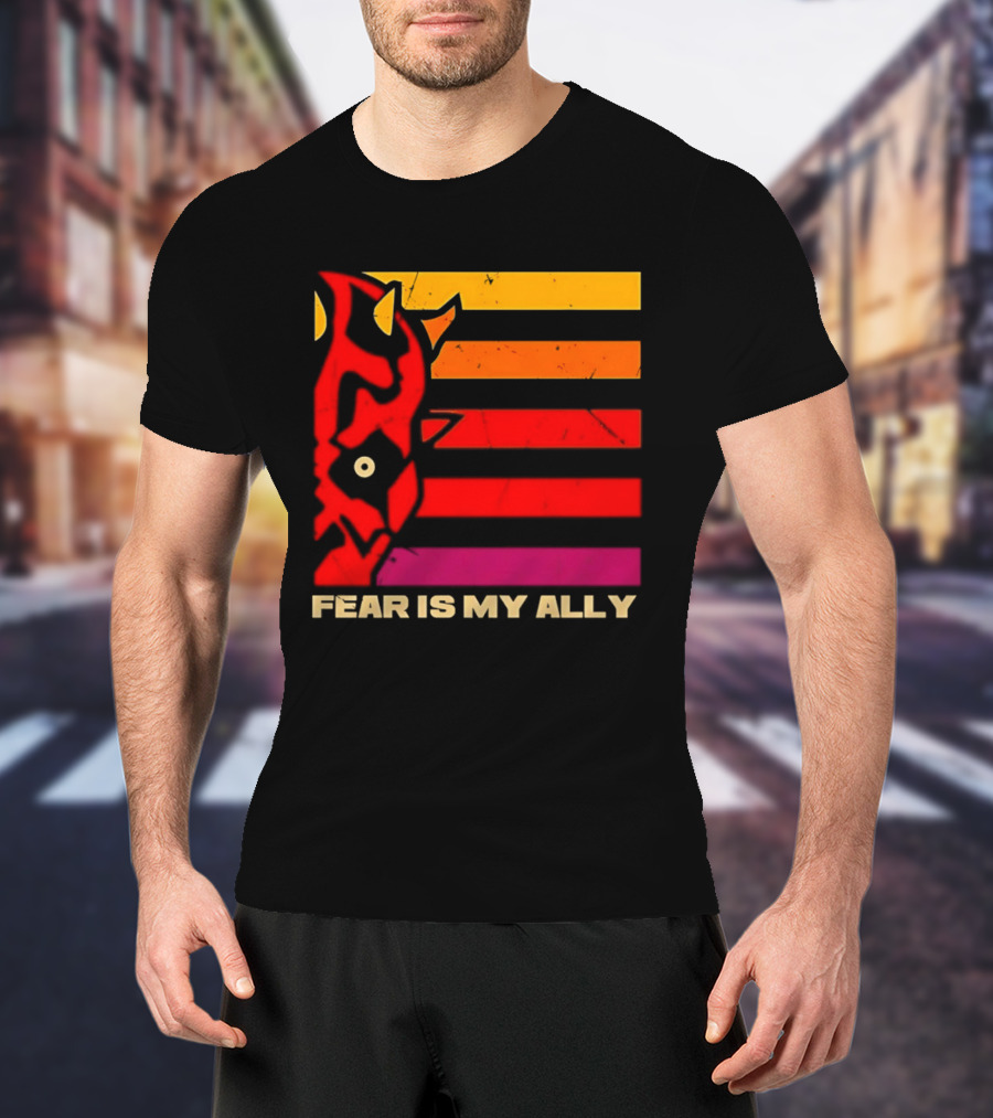 Darth Maul Fear Is My Ally Star Wars T-Shirt