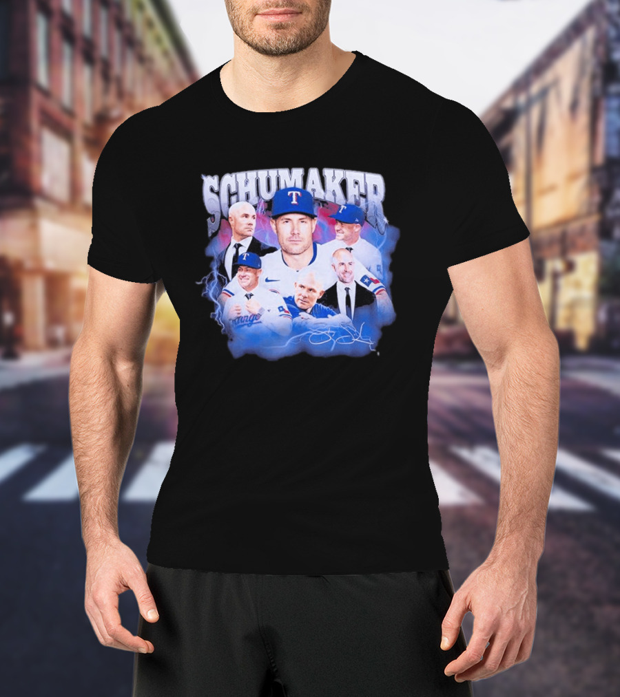 Schumaker Rangers Legends May 27 MLB 2026 T-Shirt