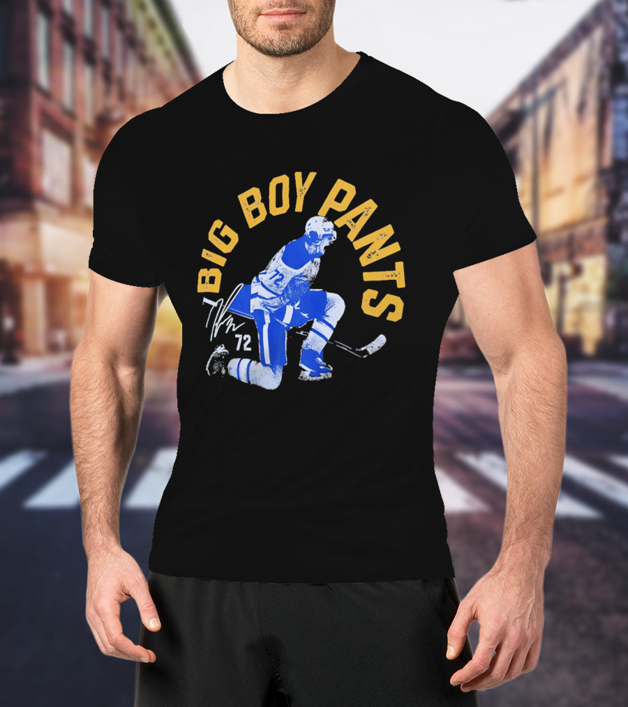 Buffalo Sabres Tage Thompson Big Boy Pants 72 Hockey T-Shirt