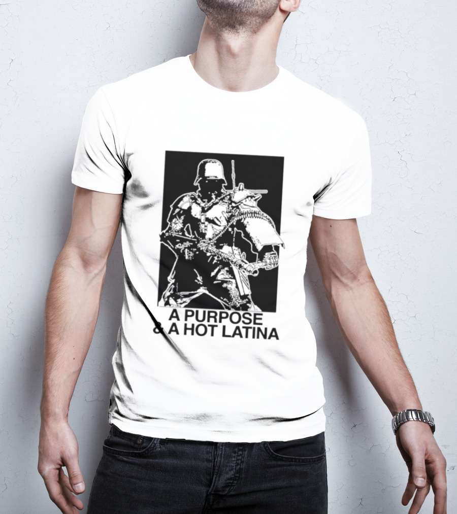 Kerberos Panzer Cops A Purpose And A Hot Latina T-Shirt