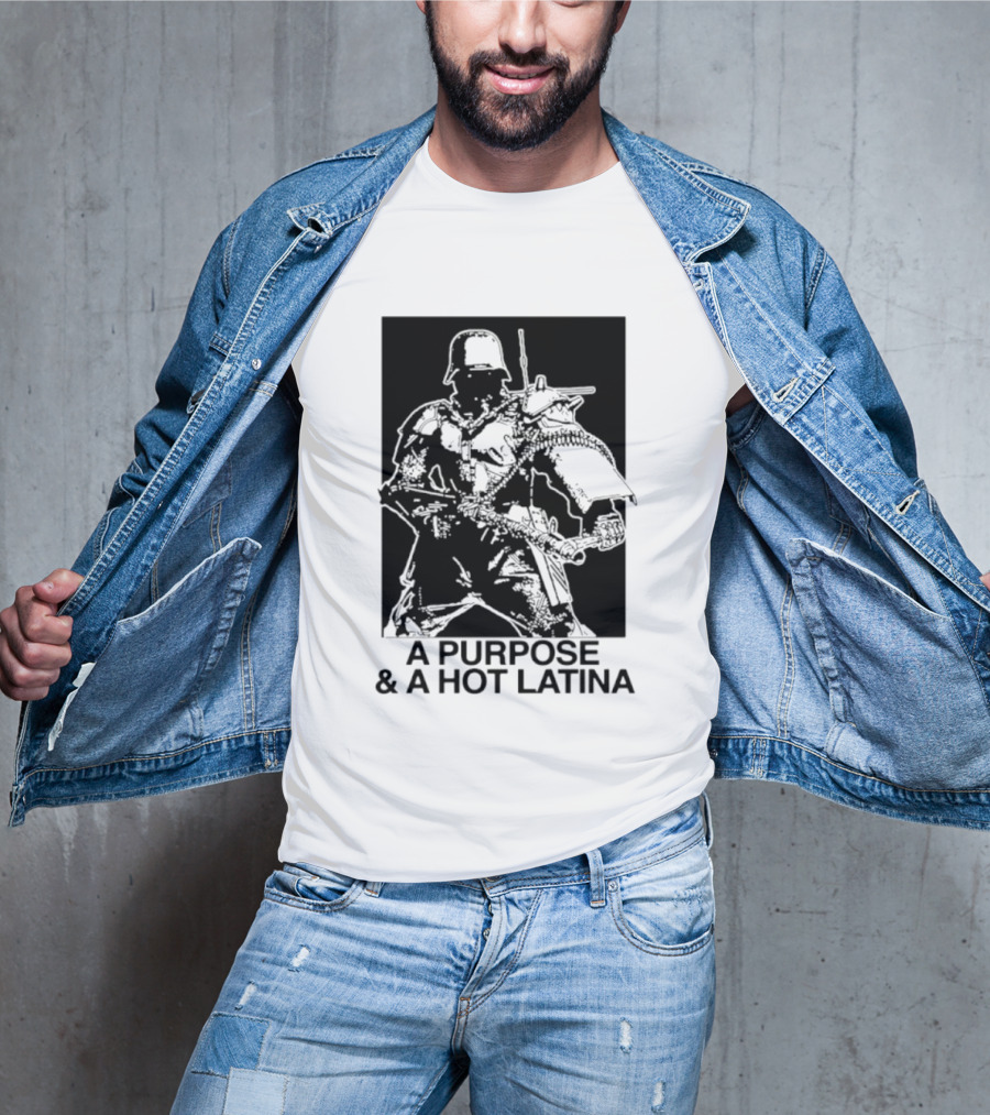 Kerberos Panzer Cops A Purpose And A Hot Latina T-Shirt