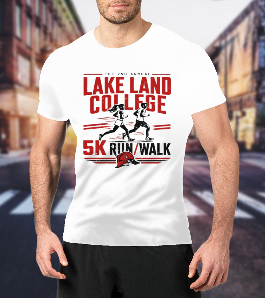 Lake Land College The 2nd Annual 2026 5K Run Walk Event T-Shirt