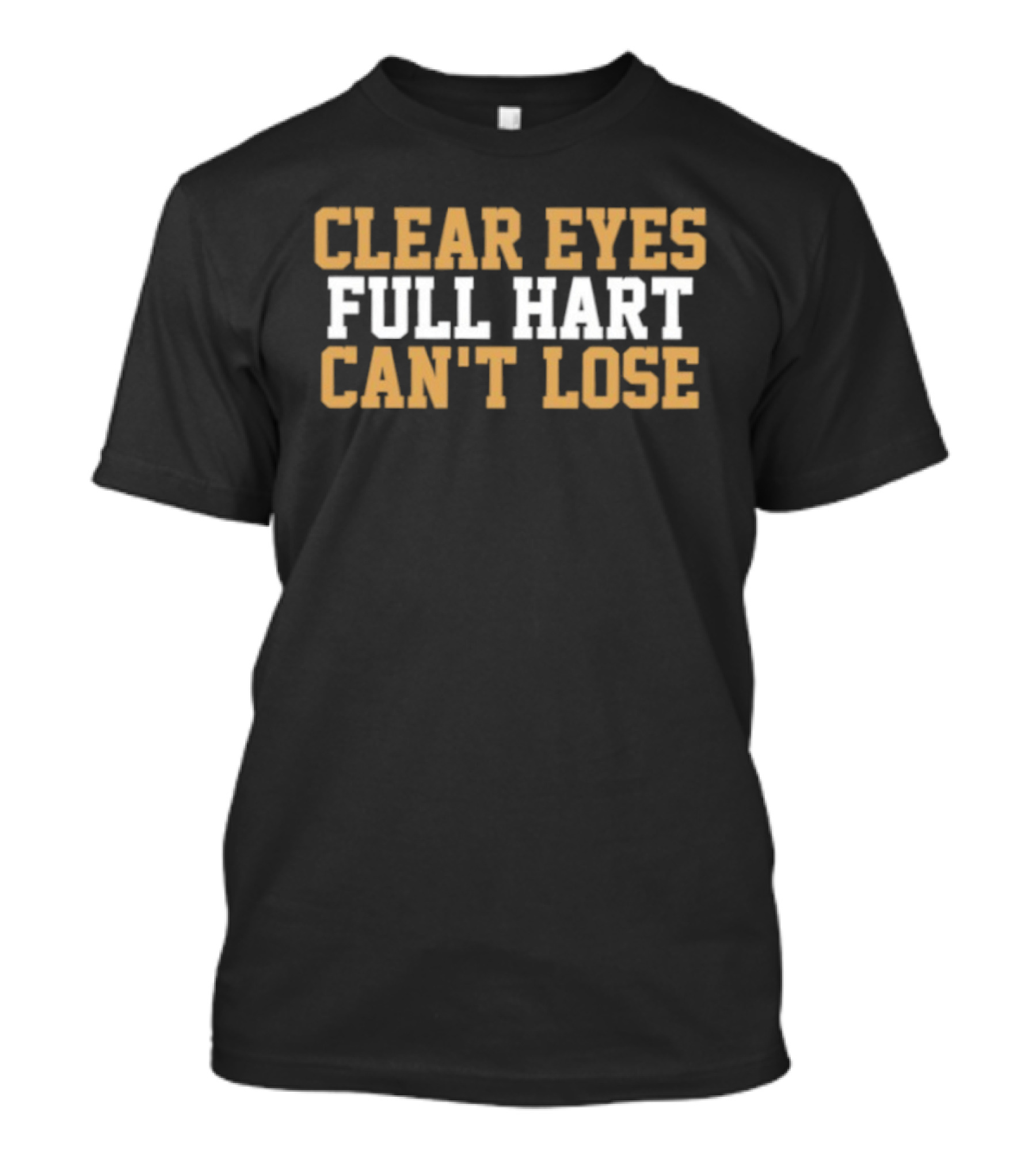 Clear Eyes Full Hart Can't Lose Vegas Golden Knights Carter Hart T-Shirt