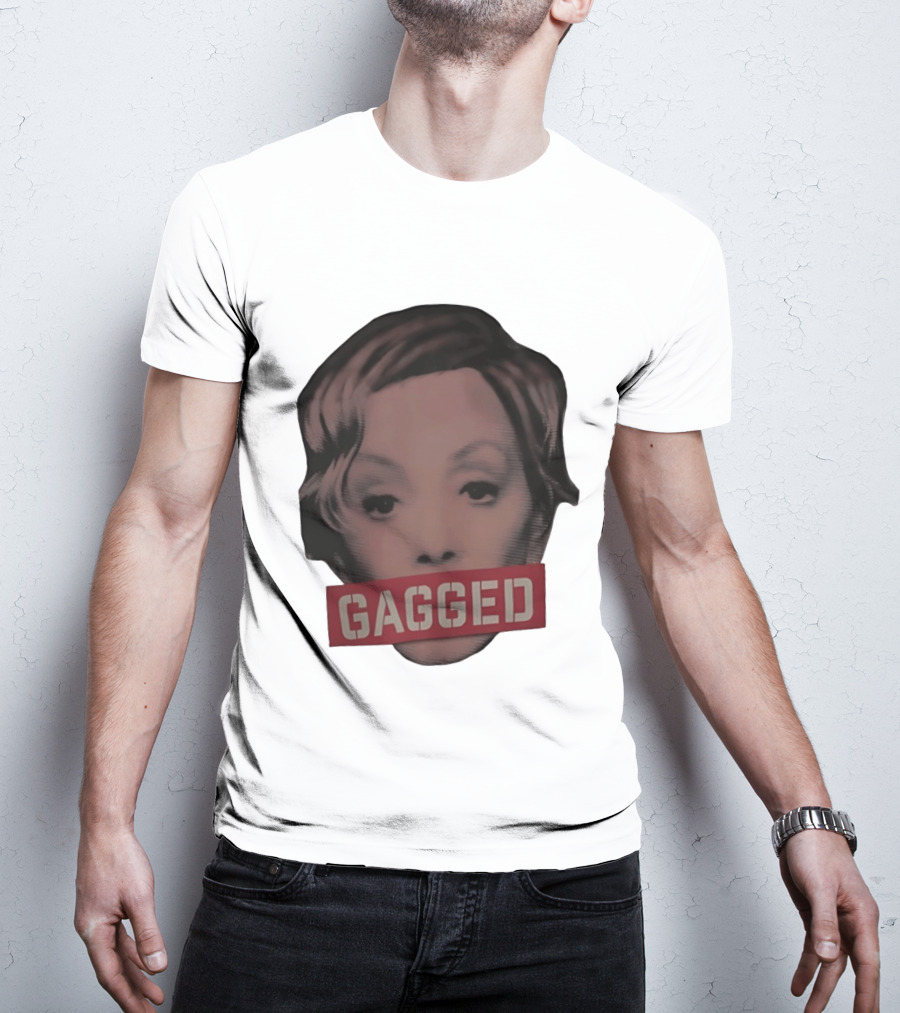 Deborah Vance Gagged Censored Mouth Retro Pop T-Shirt