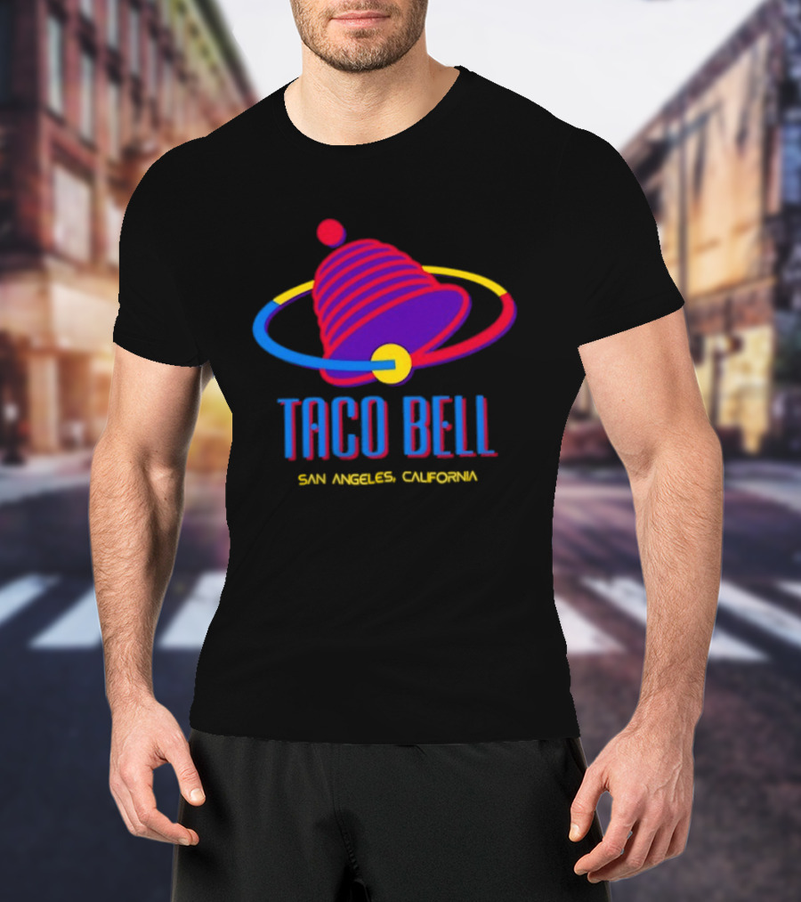 Taco Bell San Angeles California Retro Futuristic T-Shirt