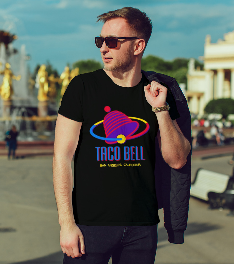 Taco Bell San Angeles California Retro Futuristic T-Shirt