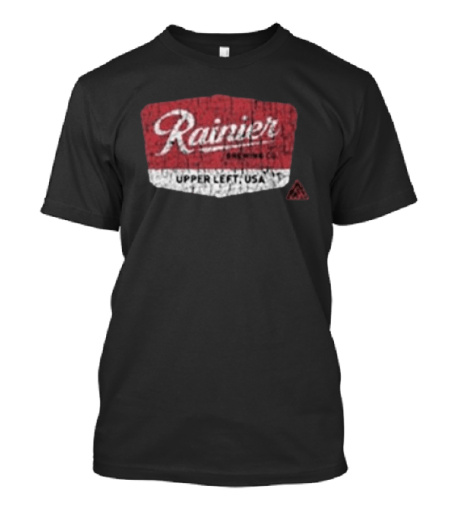 Rainier Brewing Co Upper Left USA The Great PNW T-Shirt