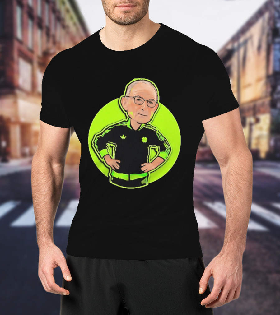 Martin O'Neill Nottingham Forest Manager Iconic Tracksuit T-Shirt