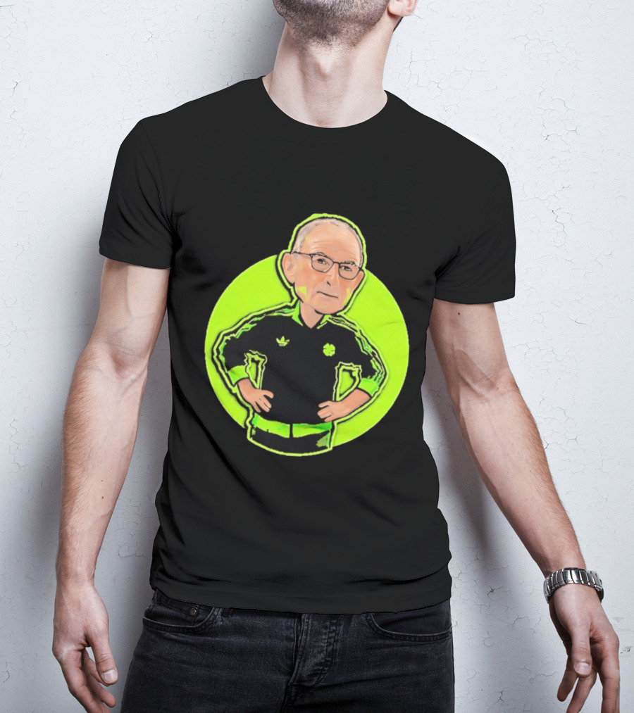 Martin O'Neill Nottingham Forest Manager Iconic Tracksuit T-Shirt