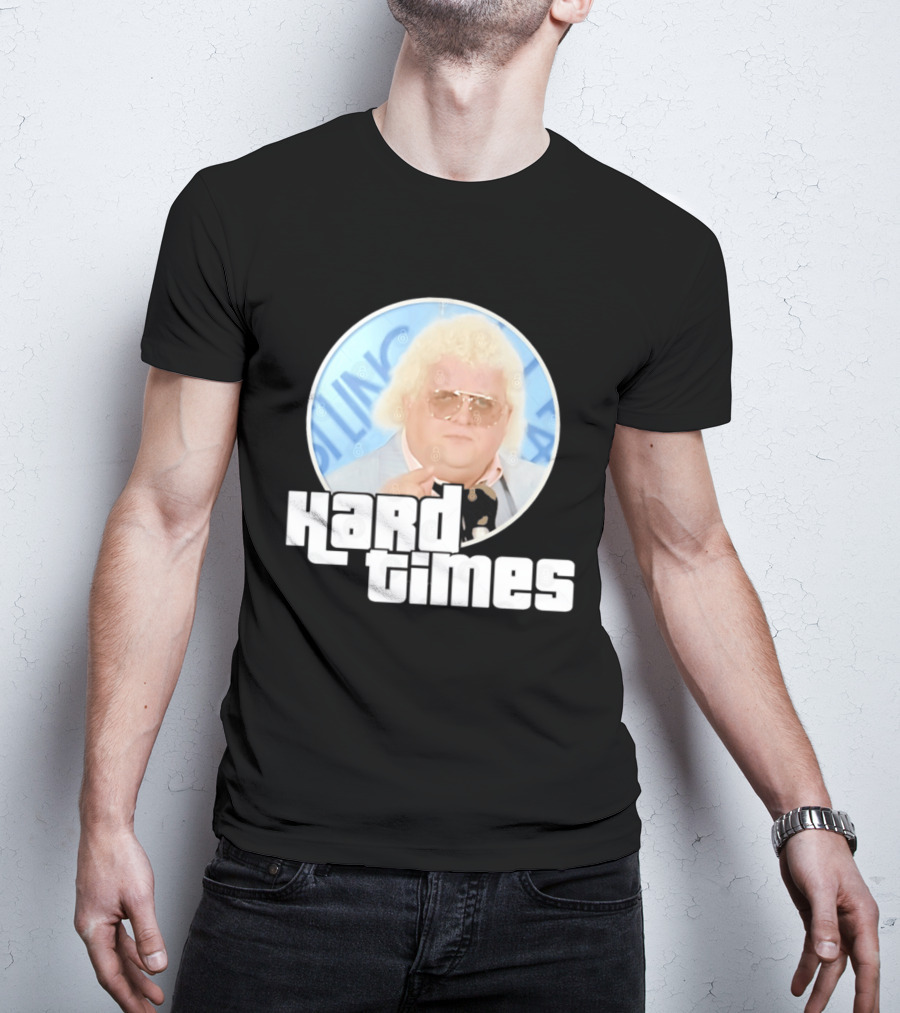 Dusty Rhodes Wrestling Icon Hard Times T-Shirt