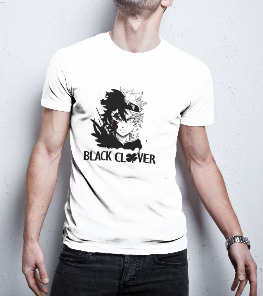 Black Clover Asta Split Demon Form Never Give Up Anime Manga 2026 Future Arc T-Shirt