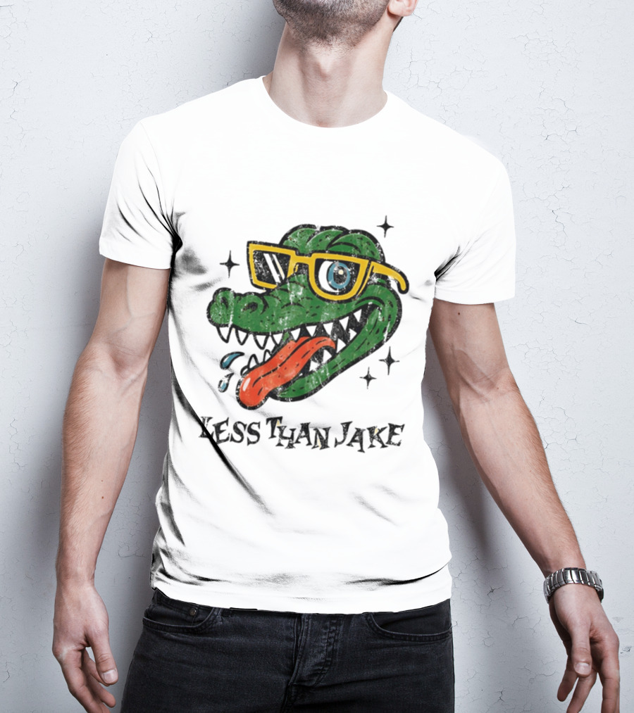 Less Than Jake Sunglasses Alligator T-Shirt