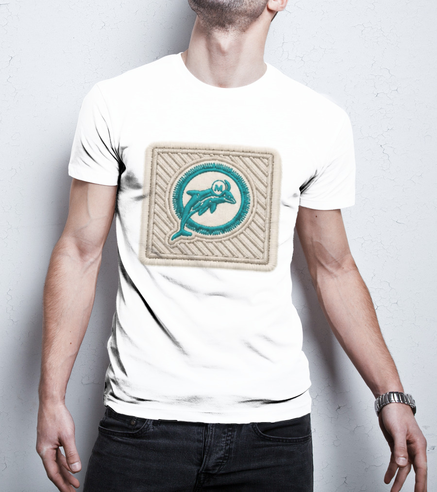 Dolphins 2026 Training Camp Emblem Patch T-Shirt