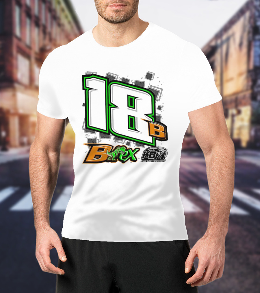 18 B Brex KBM Kyle Busch Motorsports Rex Racing T-Shirt