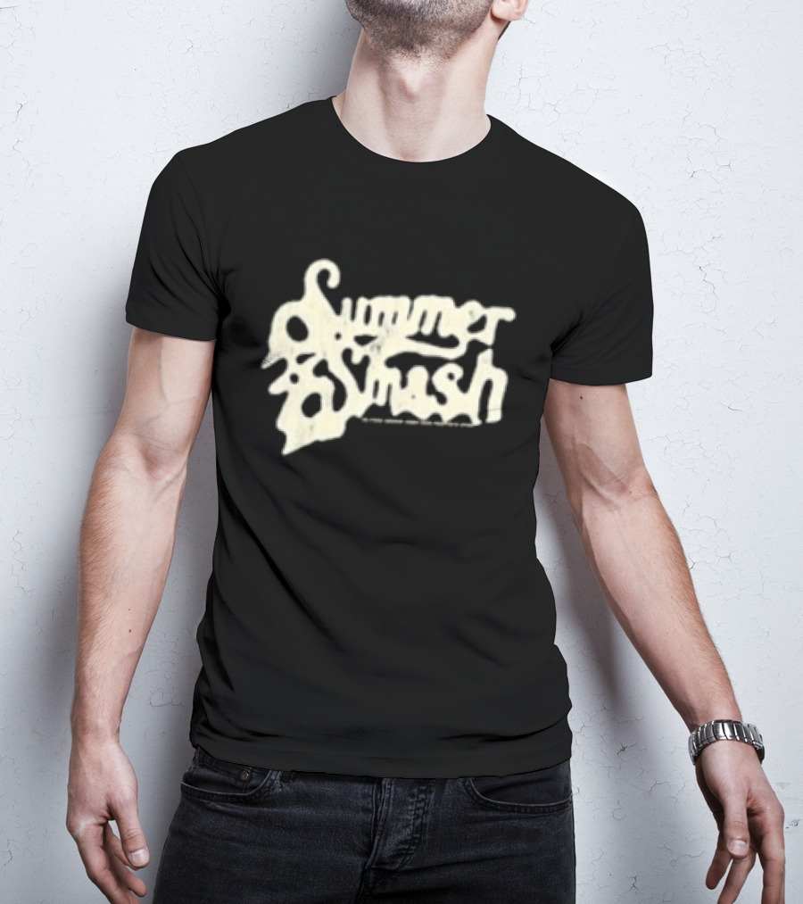 Summer Smash Festival Lineup 2026 Paint Splatter T-Shirt