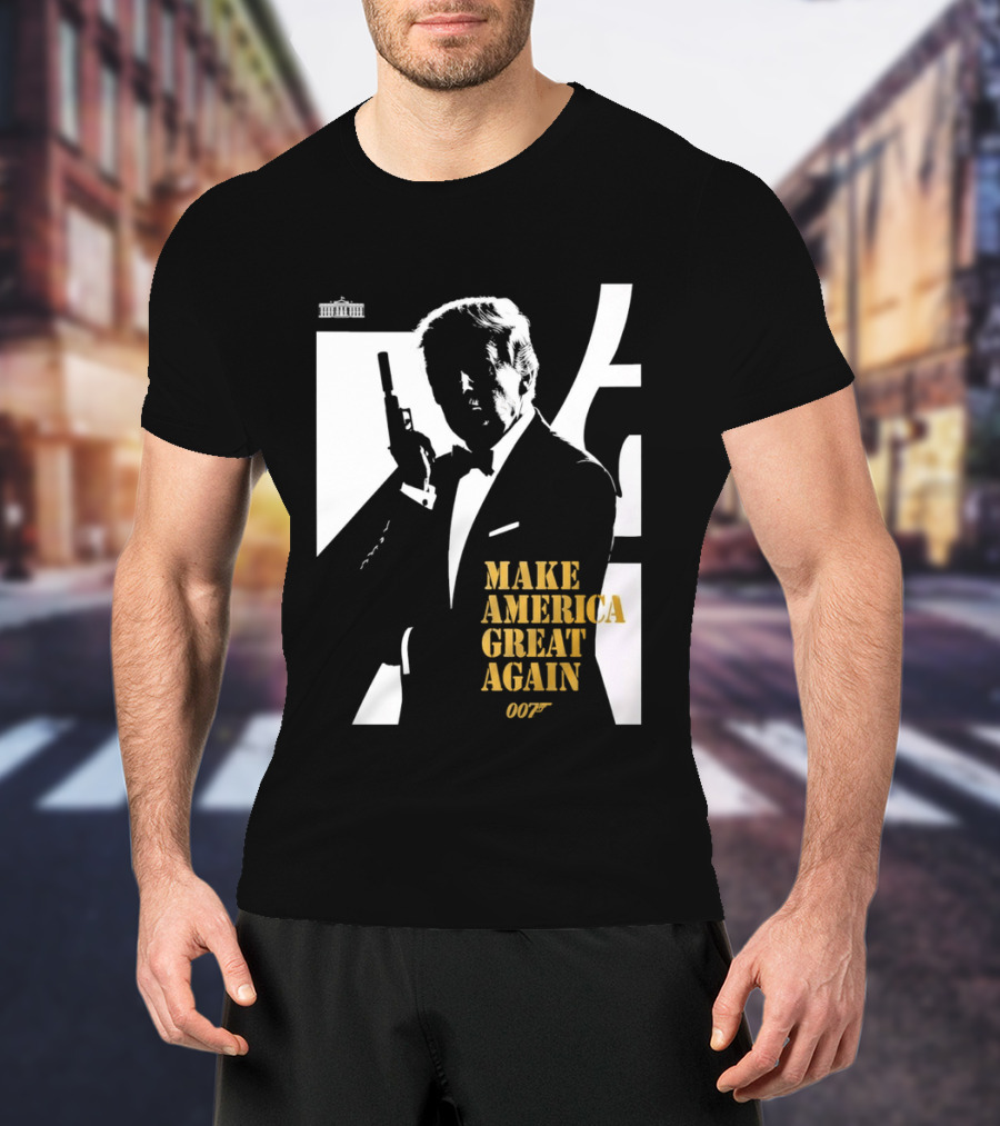Trump 007 Make America Great Again Bond T-Shirt