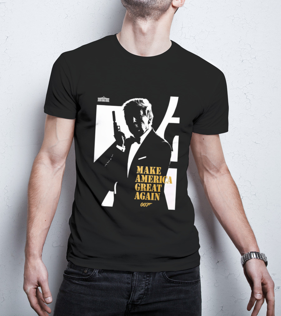 Trump 007 Make America Great Again Bond T-Shirt