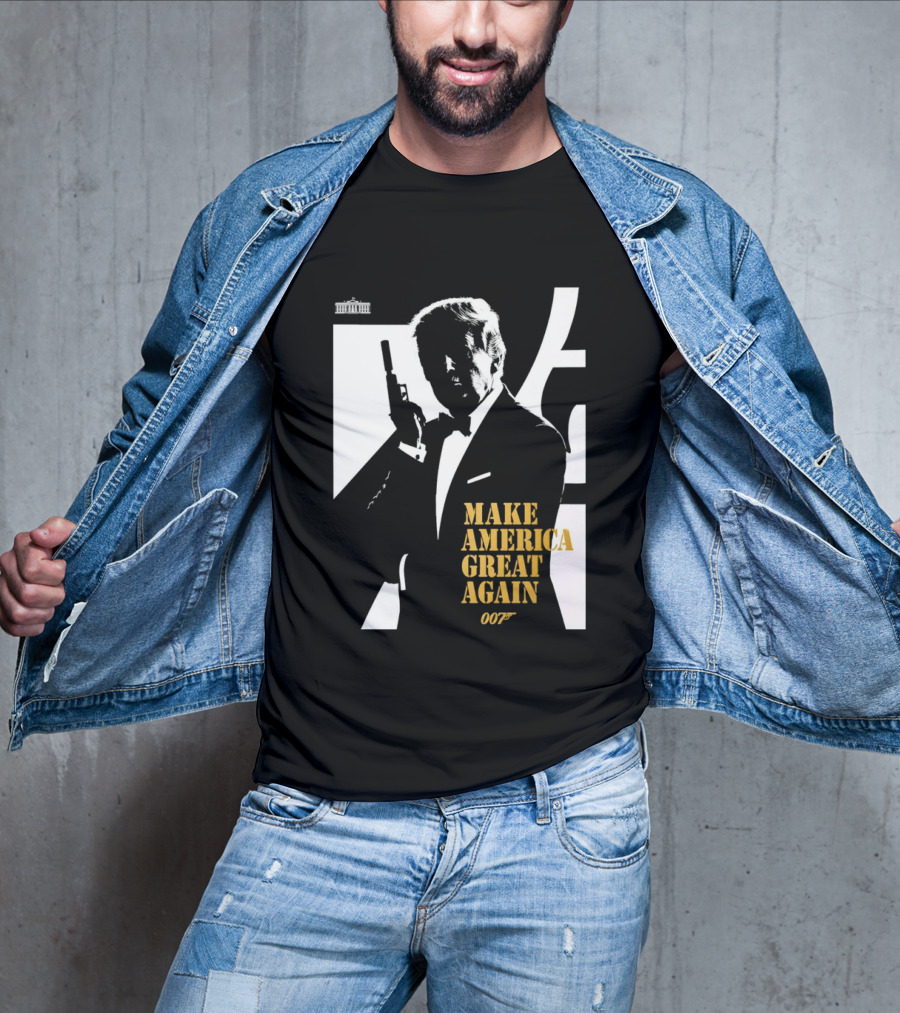 Trump 007 Make America Great Again Bond T-Shirt