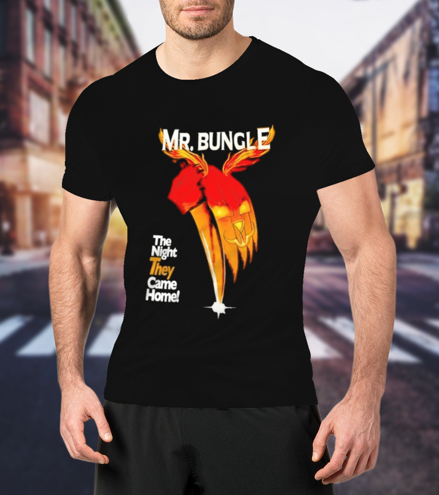 Mr Bungle The Night They Came Home Demon Pumpkin T-Shirt
