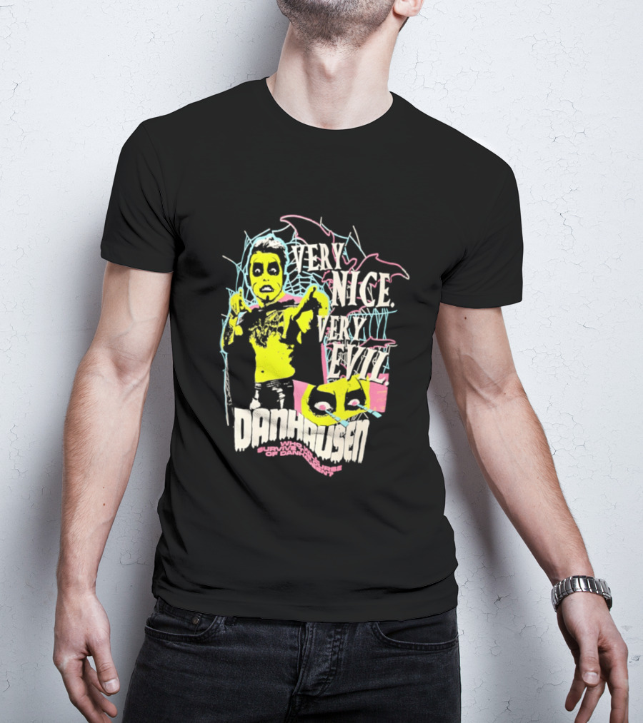 Danhausen Very Nice Very Evil Yellow Cartoon T-Shirt