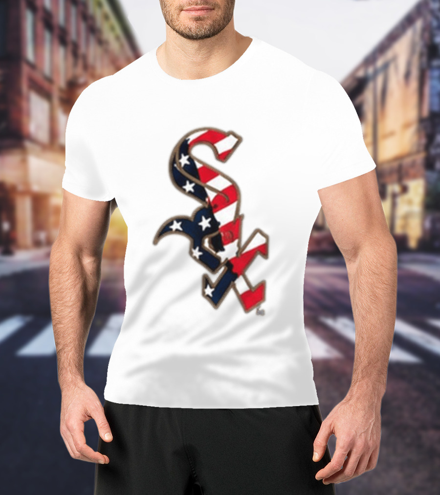 250 Years America 1776 2026 White Sox Stars Stripes MLB T-Shirt