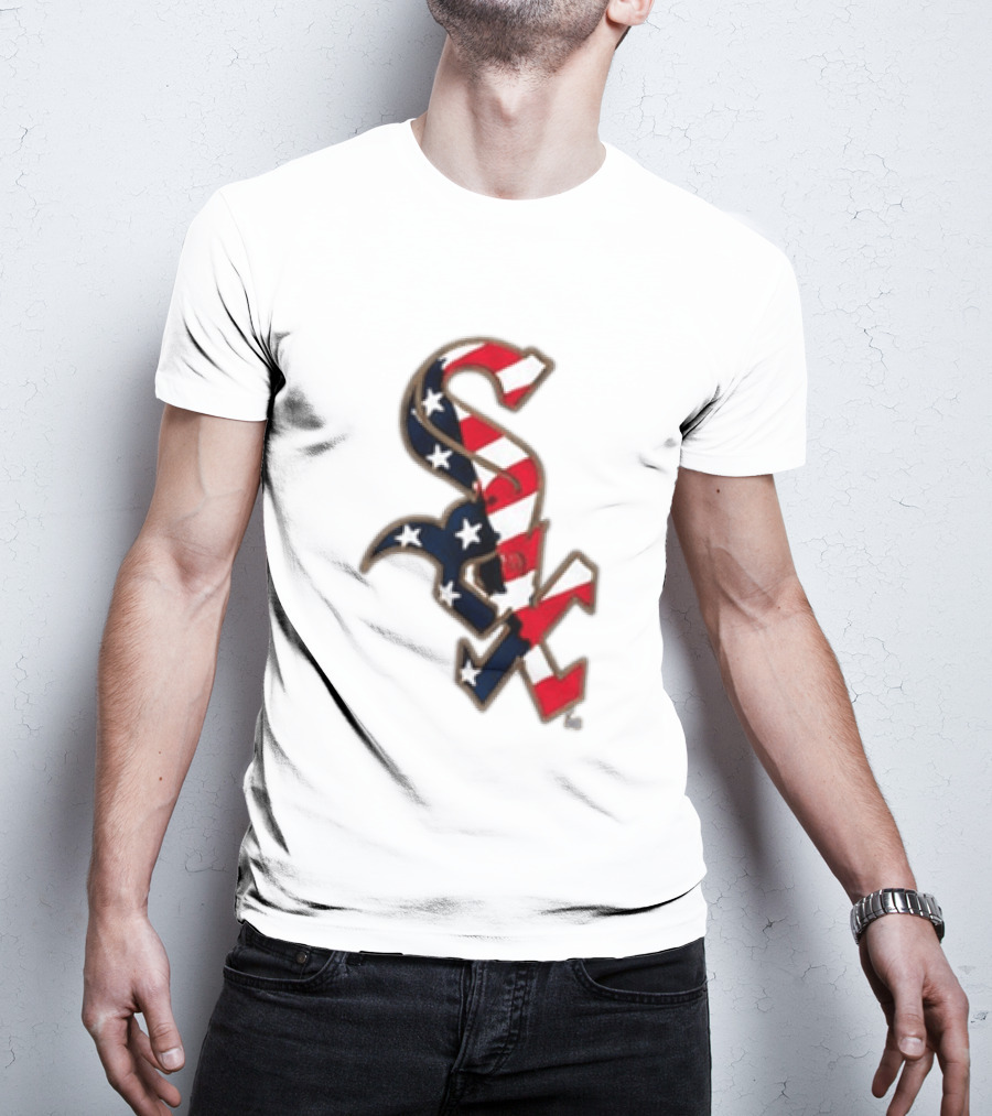 250 Years America 1776 2026 White Sox Stars Stripes MLB T-Shirt