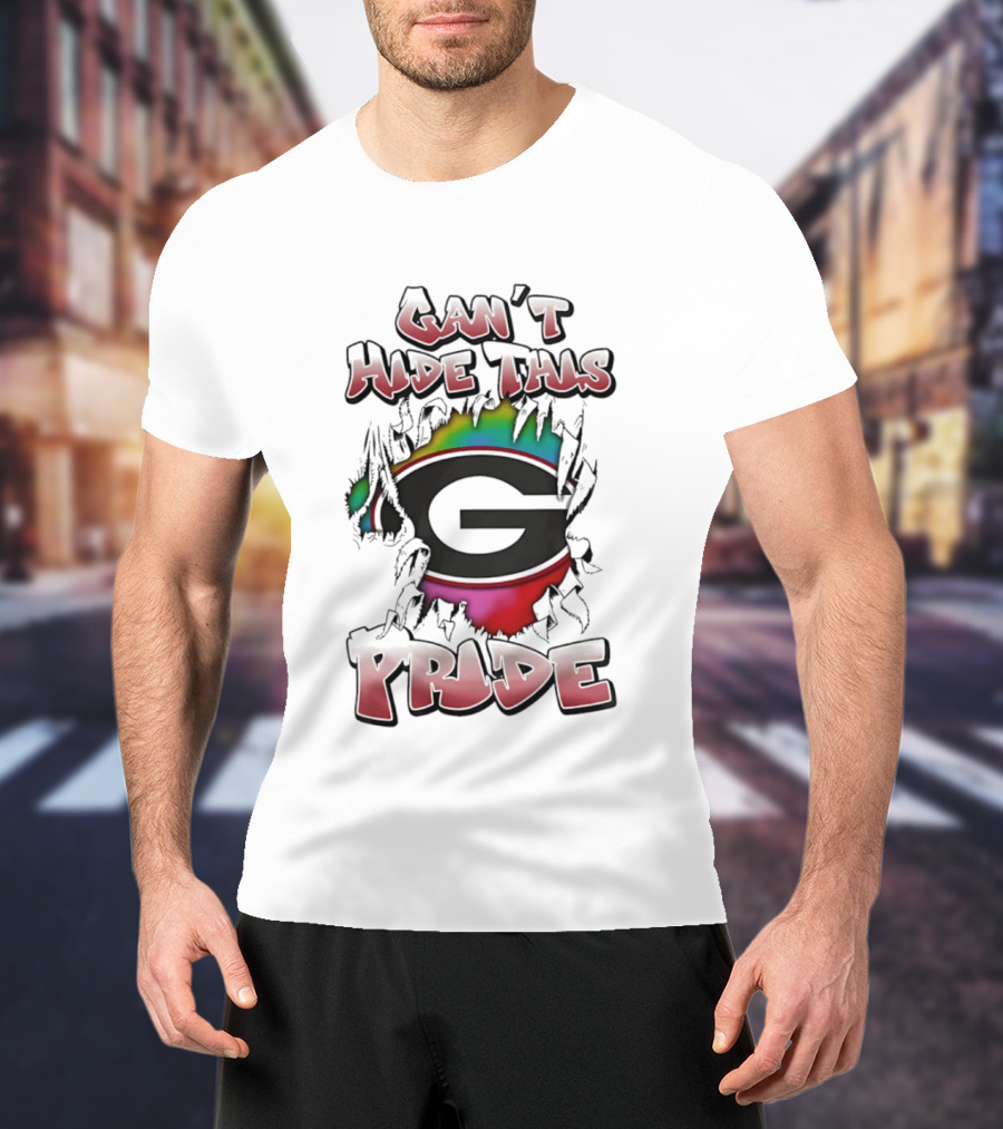 Can't Hide This Georgia Bulldogs Pride T-Shirt