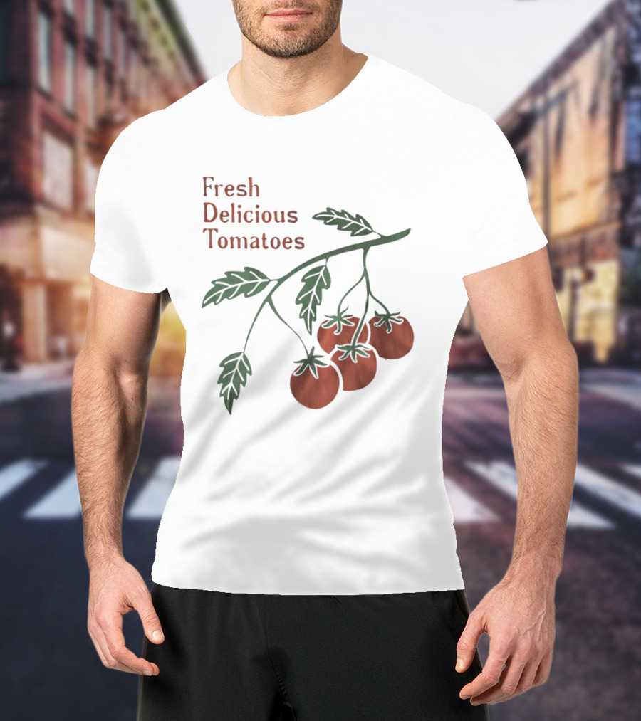 Fresh Delicious Tomatoes Garden Home Grown Plant T-Shirt