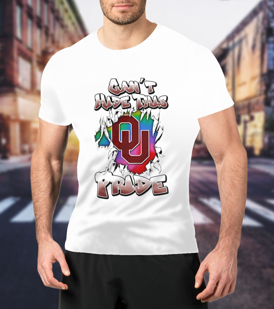 OU Can't Hide This Pride Vibrant Spirit T-Shirt