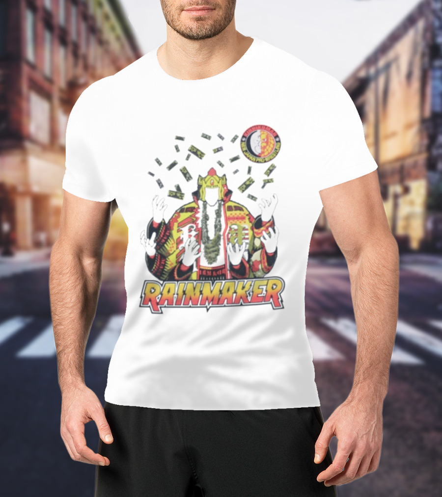 Rainmaker Kazuchika Okada Wrestling Money Rain T-Shirt