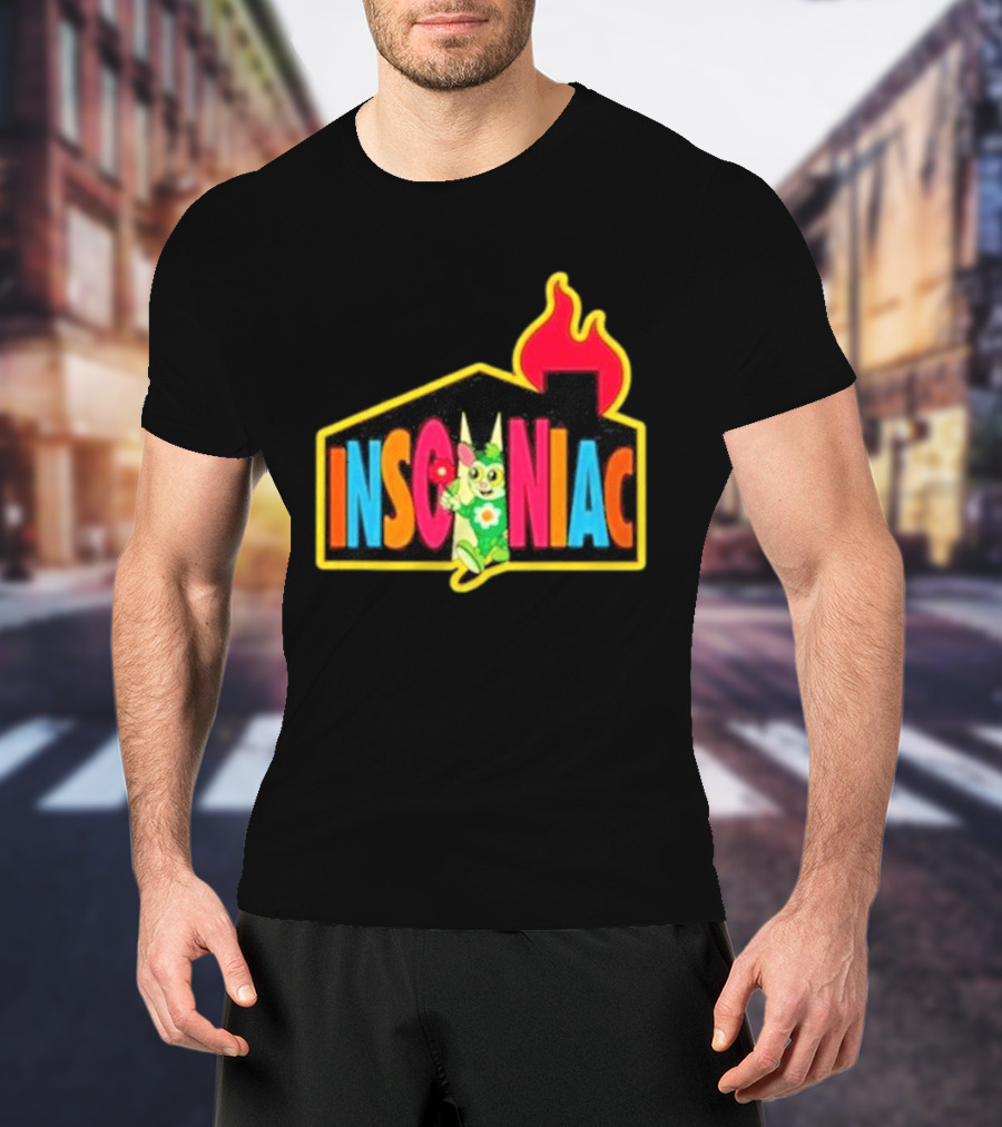 Dabsmyla X Insomniac House EDC Festival Art Collaboration T-Shirt
